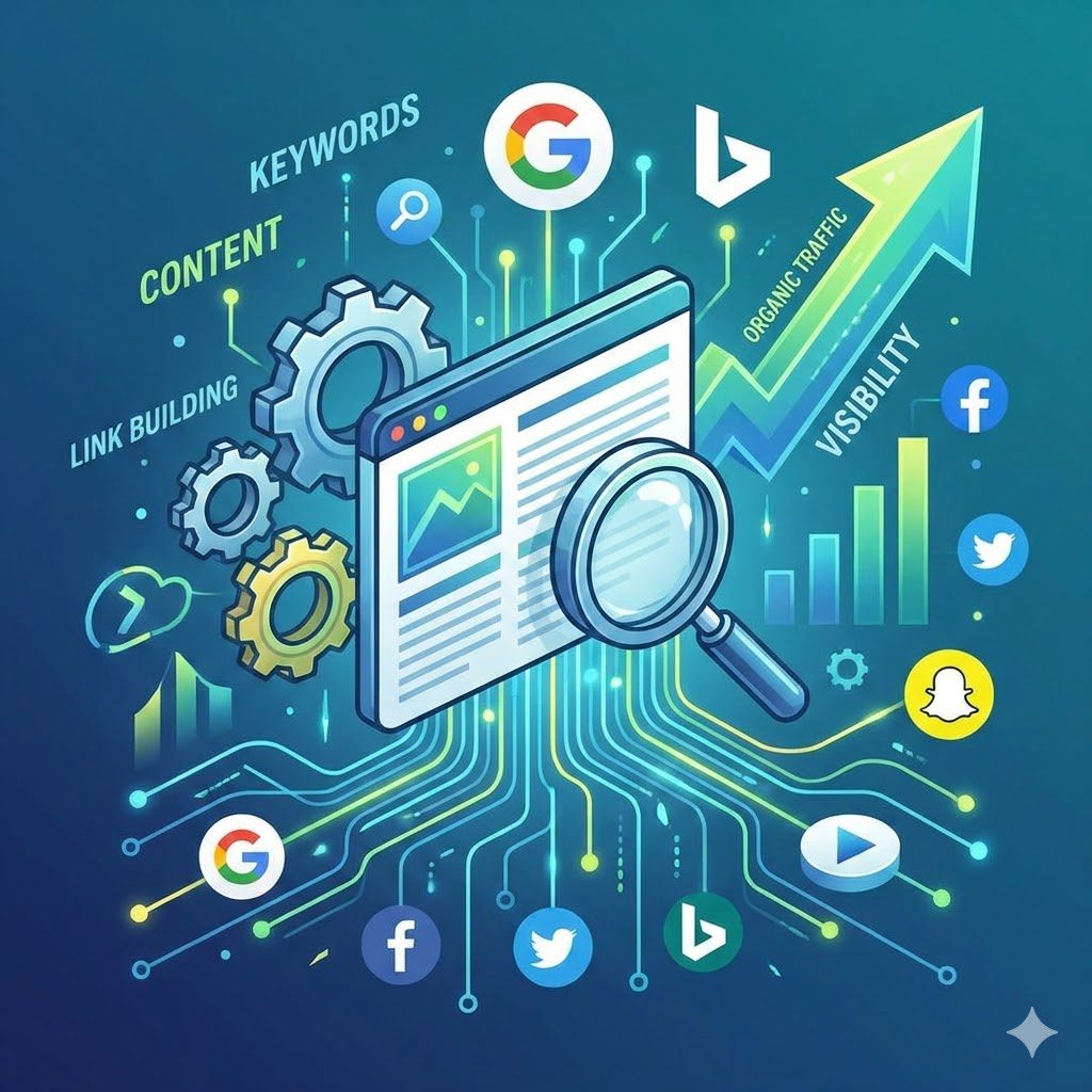 seo SEP híbro¿ido (Google+ IA)