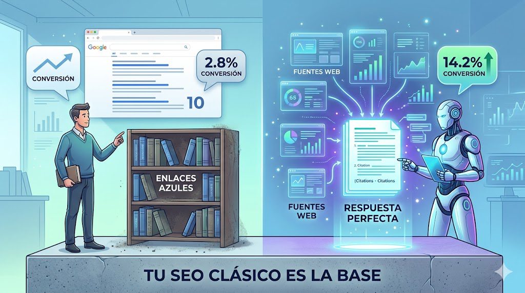 La Evolución del SEO: Qué es la Optimización para Inteligencia Artificial (AEO y GEO)